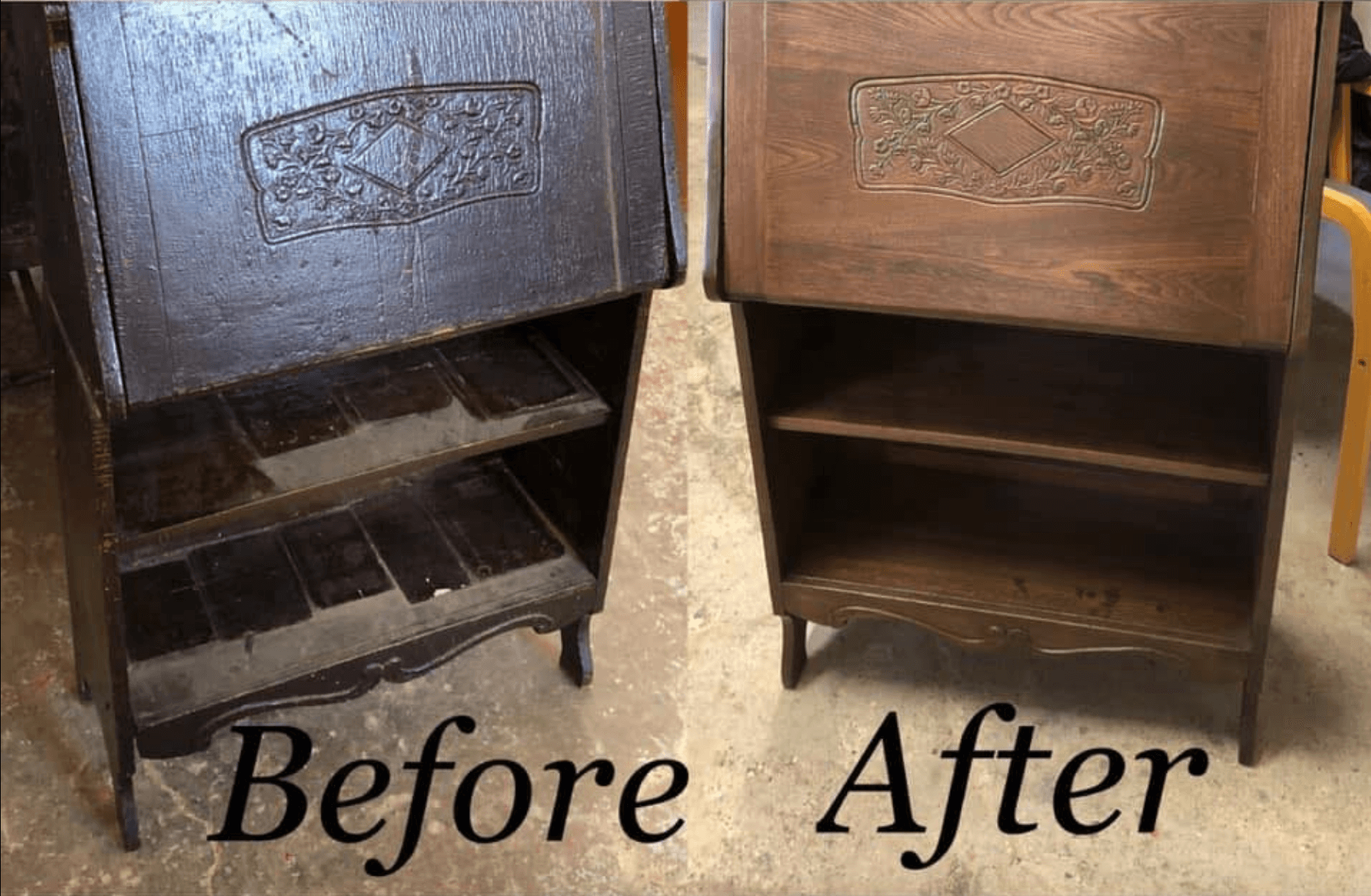 Persnickety Furniture Refinishers - Before & After